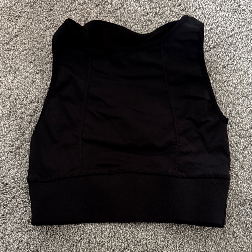 FP Movement by Free People Black Crop Top